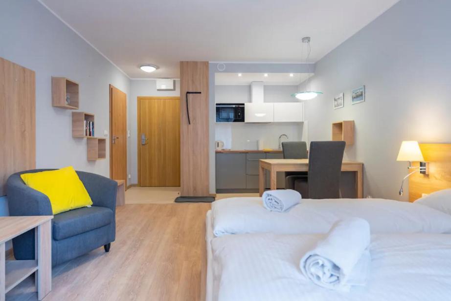 Srodkowa Widok Na 2 Pietro Garaz Gratis Apartment